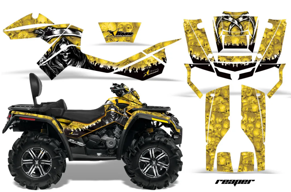 Reaper Gelb für CAN-AM Outlander MAX 500/650/800 2006-2012