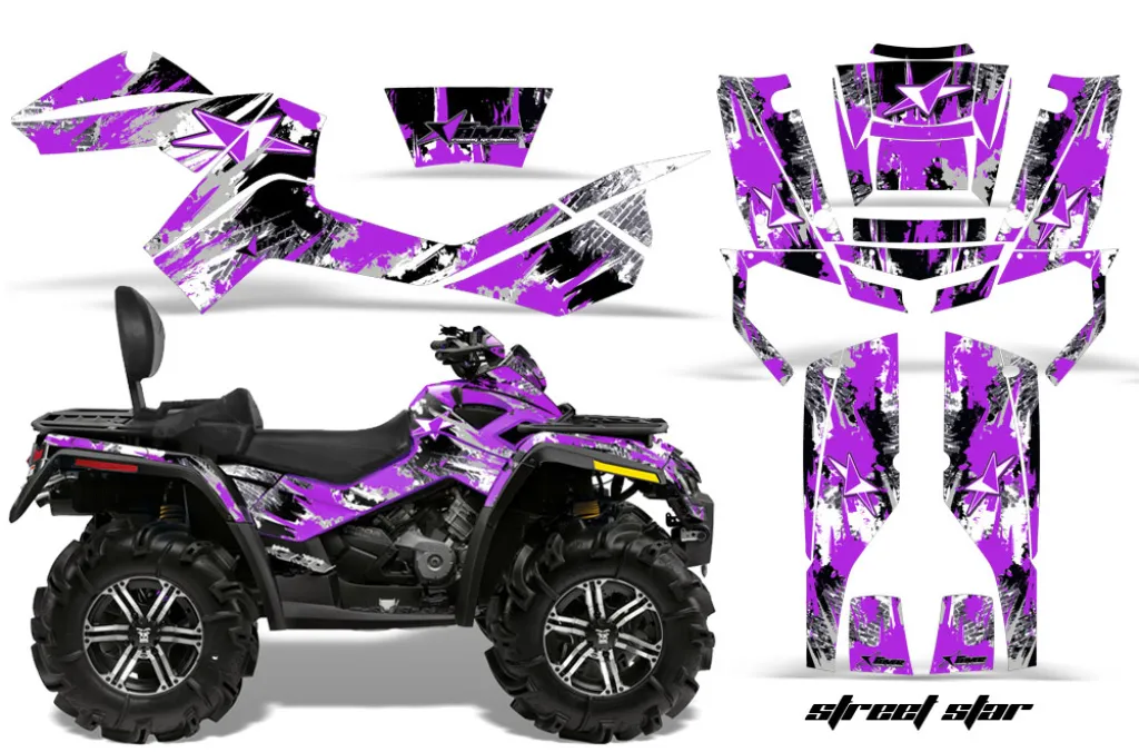 Street Star Lila für CAN-AM Outlander MAX 500/650/800 2006-2012