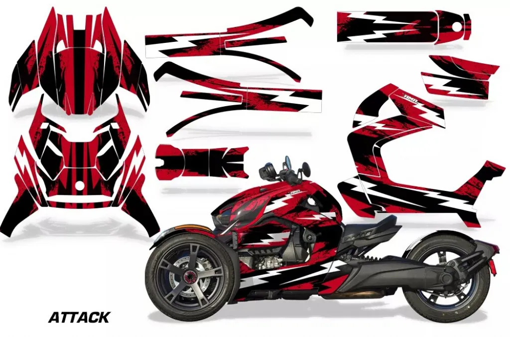 Attack Rot für CAN-AM Ryker Rally 2018-2021