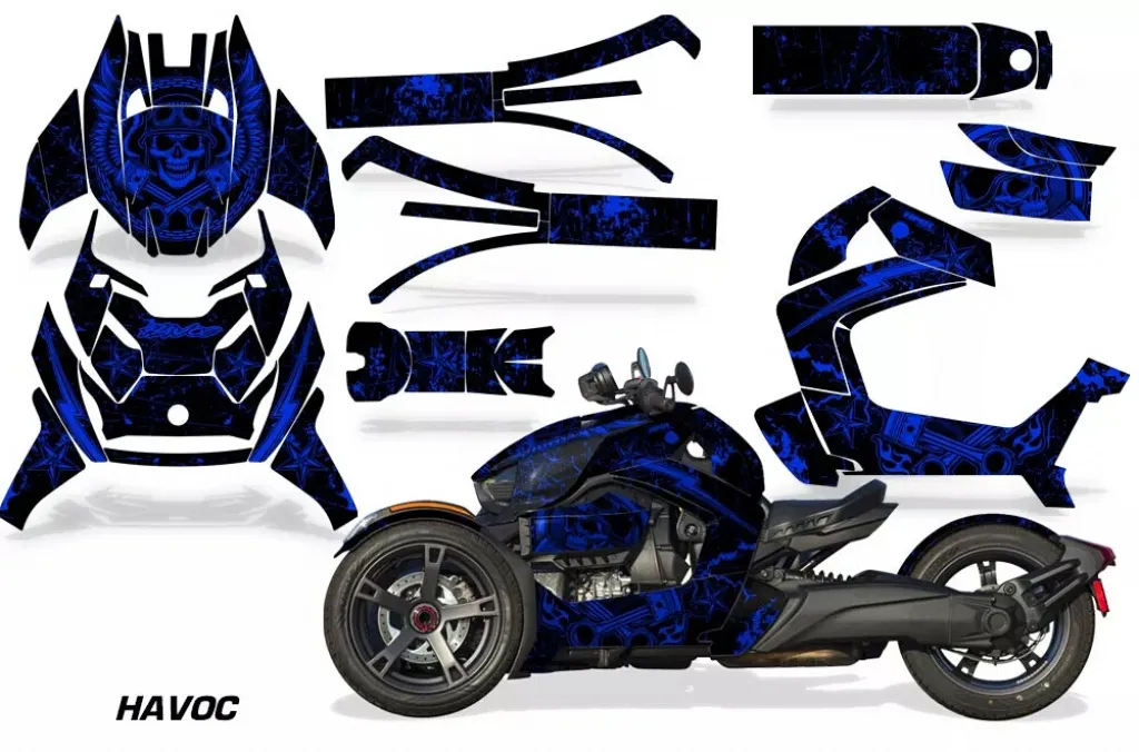 Havoc Blau für CAN-AM Ryker Rally 2018-2021
