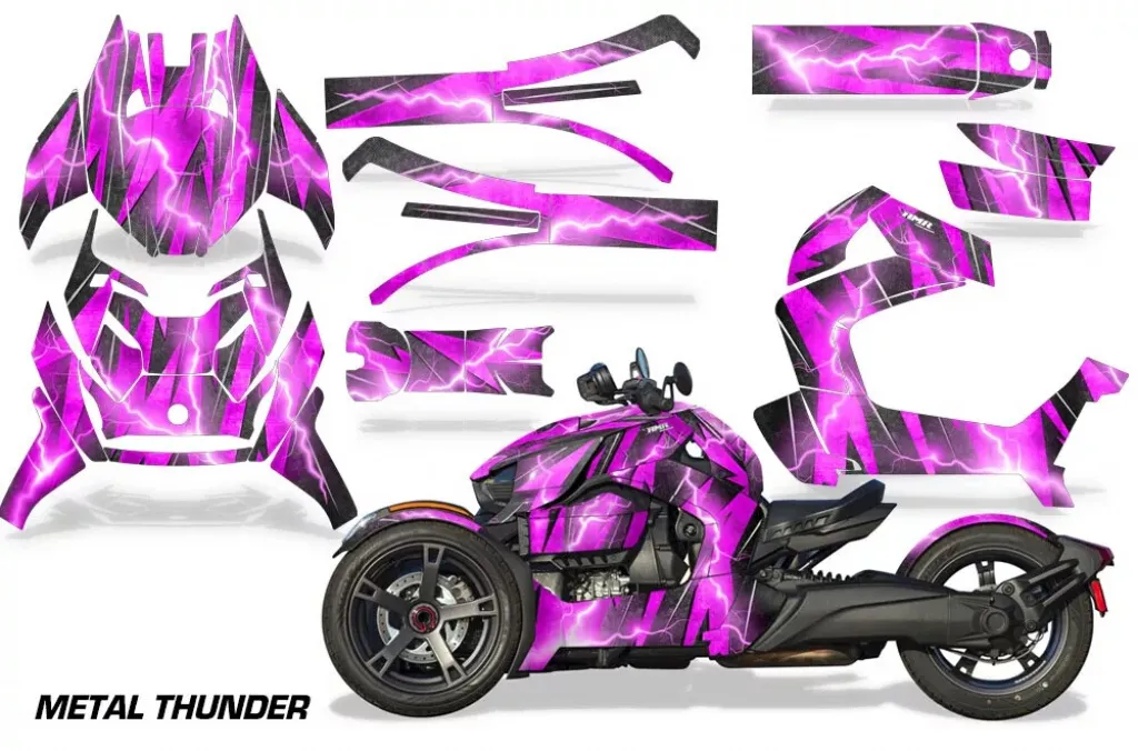 Metal Thunder Pink für CAN-AM Ryker Rally 2018-2021