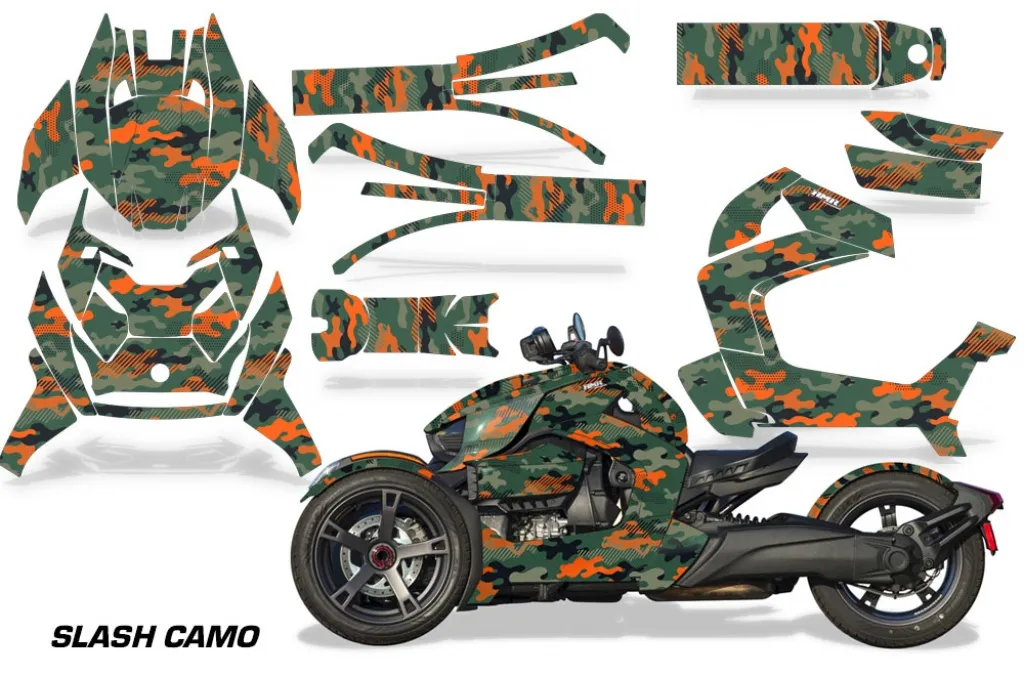 Slash Camo Orange für CAN-AM Ryker Rally 2018-2021