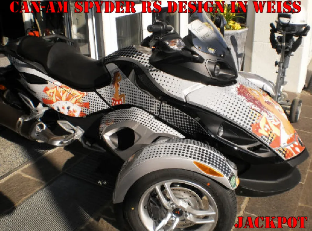 Jackpot Weiß für CAN-AM Spyder RS/RSS