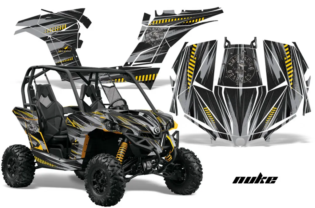 Nuke Gelb für CAN-AM Maverick 1000 X/RS/R/XDS Turbo 2013-2016