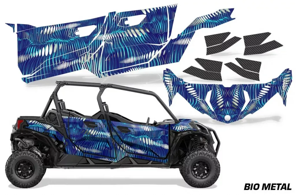 Bio Metal Blau für CAN-AM BRP Maverick Sport MAX 4 Türer ab 2019+