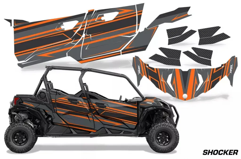Shocker Orange für CAN-AM BRP Maverick Sport MAX 4 Türer ab 2019+