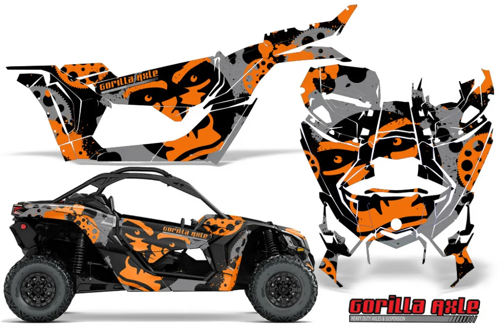 Gorilla Axle Orange für CAN-AM Maverick X3 2016-2023