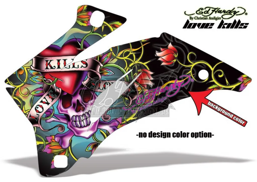 Ed-Hardy - Love Kills - Schwarz