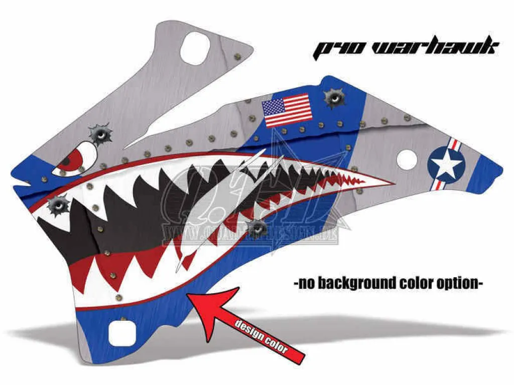 P40 Warhawk - Blau