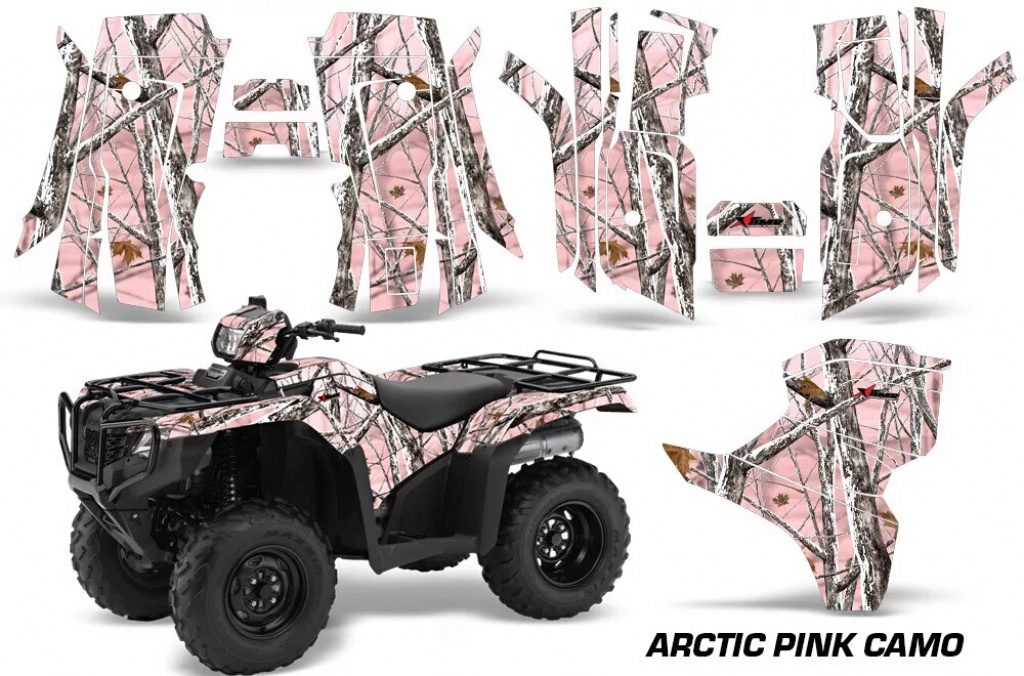 Arctic Pink Camo for Honda Fourtrax TRX 500 Foreman 2014-2019
