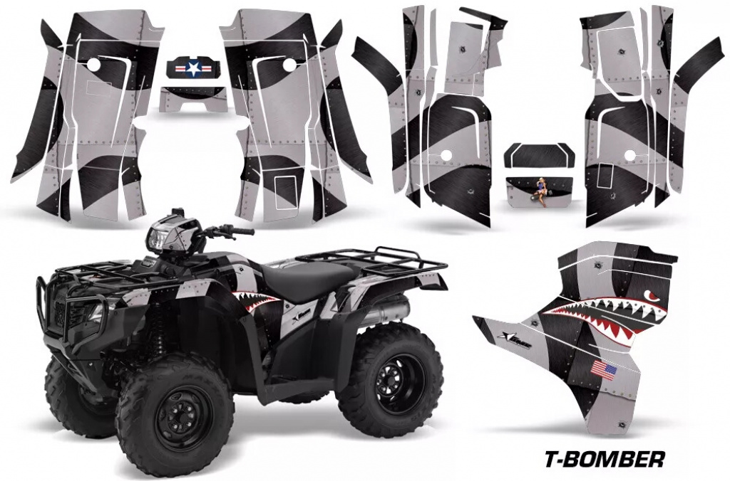 P40-Warhawk Black for Honda Fourtrax TRX 500 Foreman 2014-2019