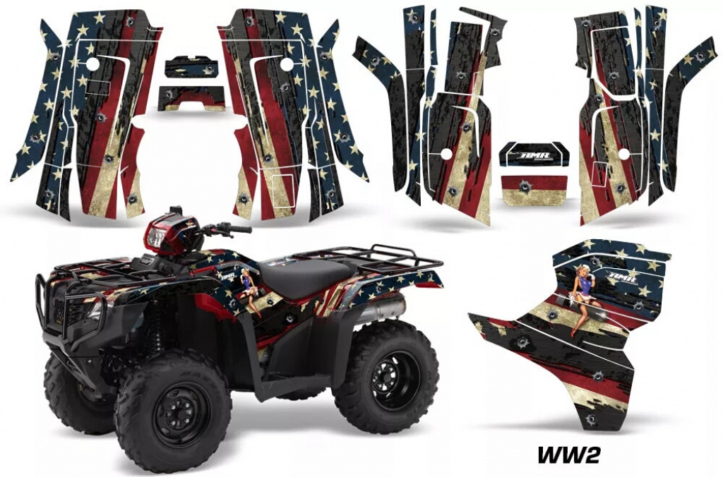 World War 2 for Honda Fourtrax TRX 500 Foreman 2014-2019