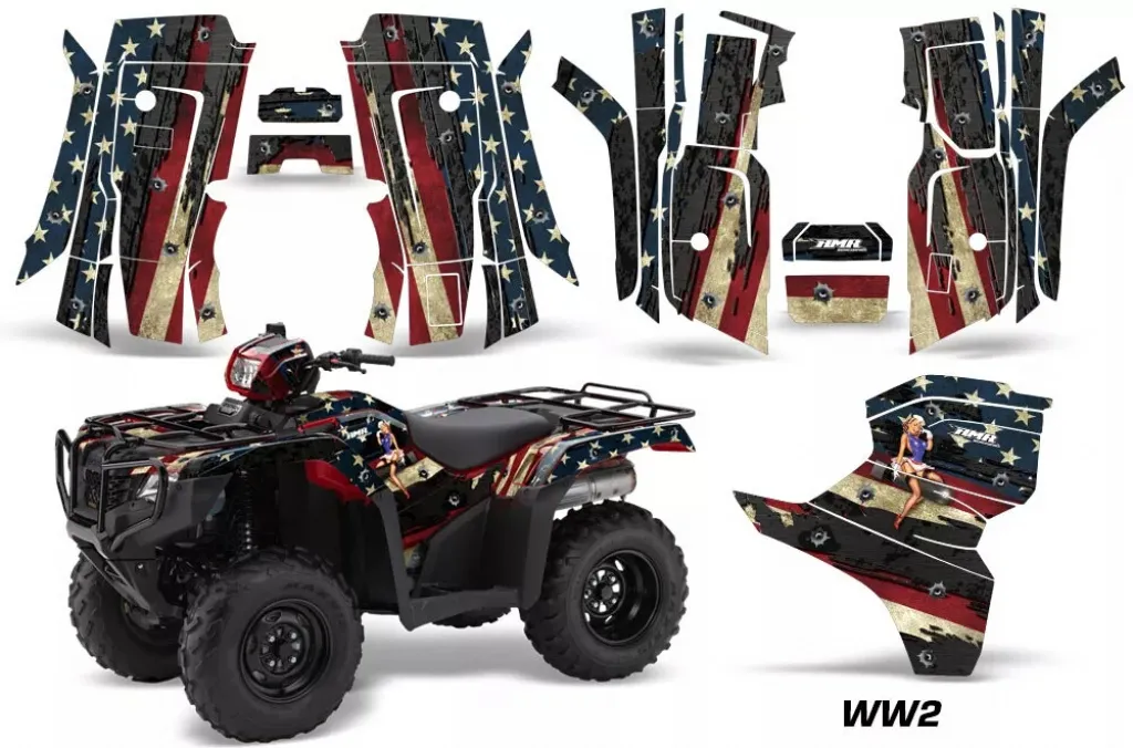 World War 2 für Honda Fourtrax TRX 500 Foreman 2014-2019