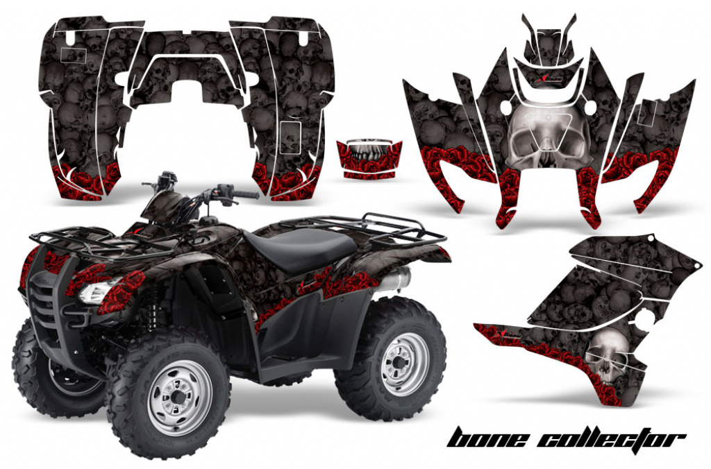 Bone Collector Black for Honda Rancher/Rancher AT 2007-2013