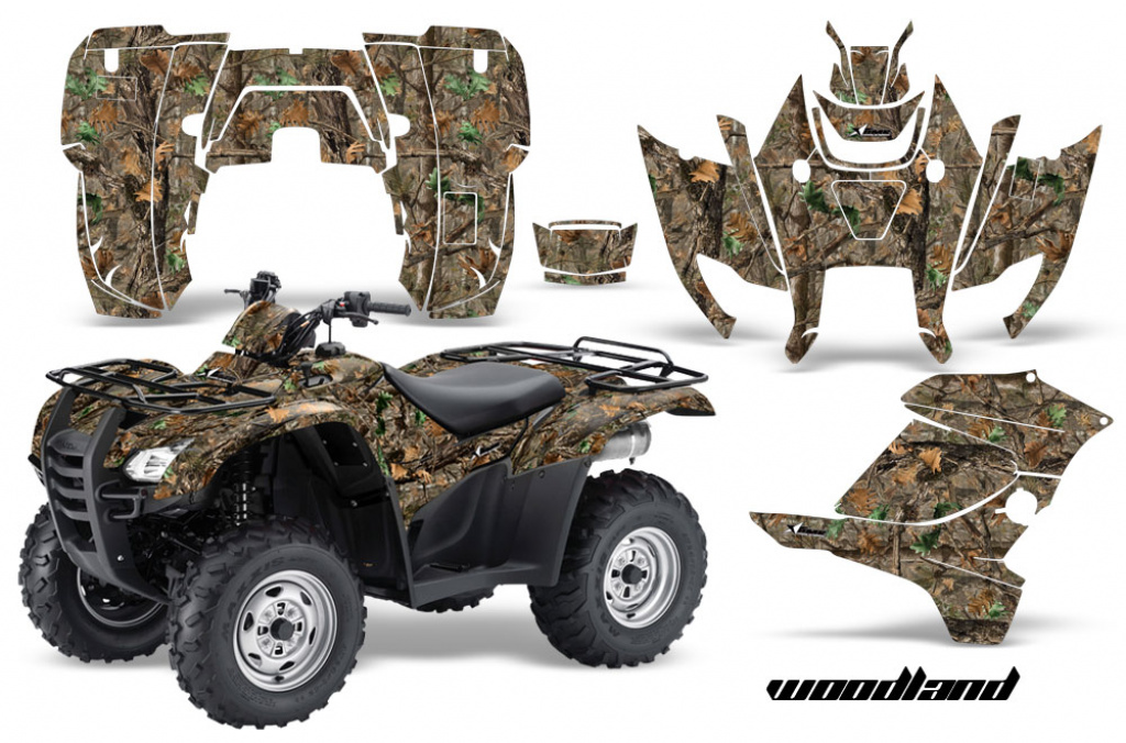 Woodland Camo for Honda Rancher/Rancher AT 2007-2013