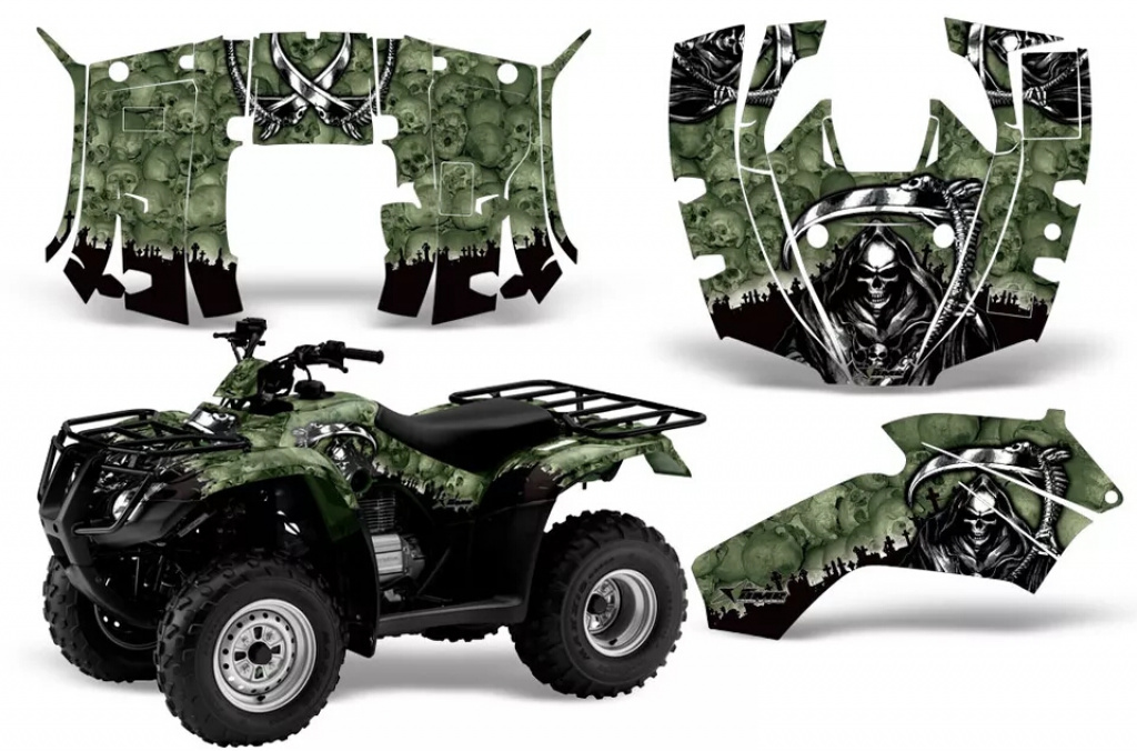 Reaper Green for Honda Recon ES Fourtrax 2005-2018