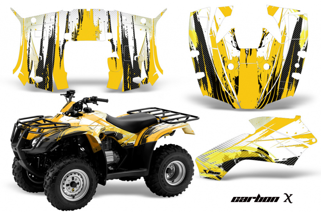 Carbon-X Yellow for Honda Recon ES Fourtrax 2005-2018