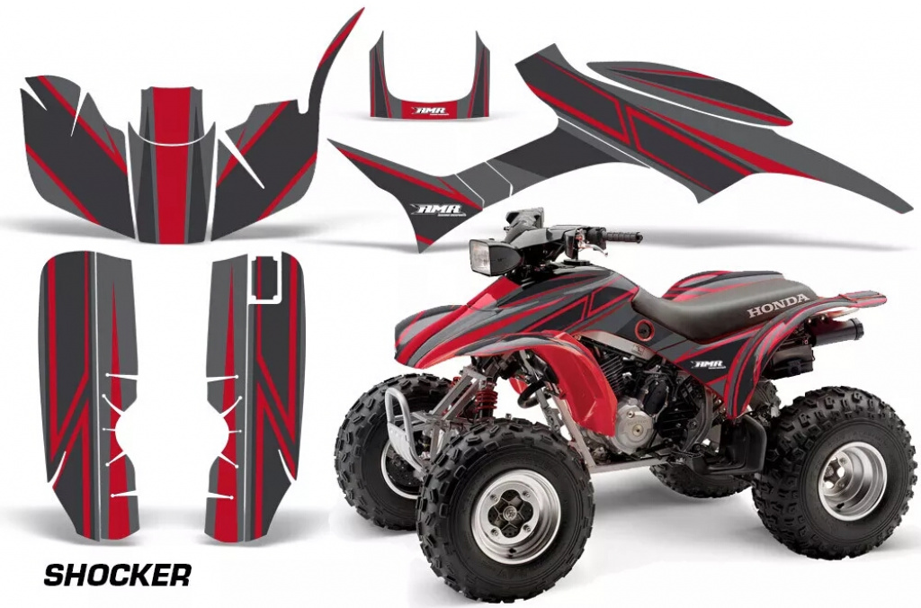 Shocker Red Honda TRX 300EX 1993-2006