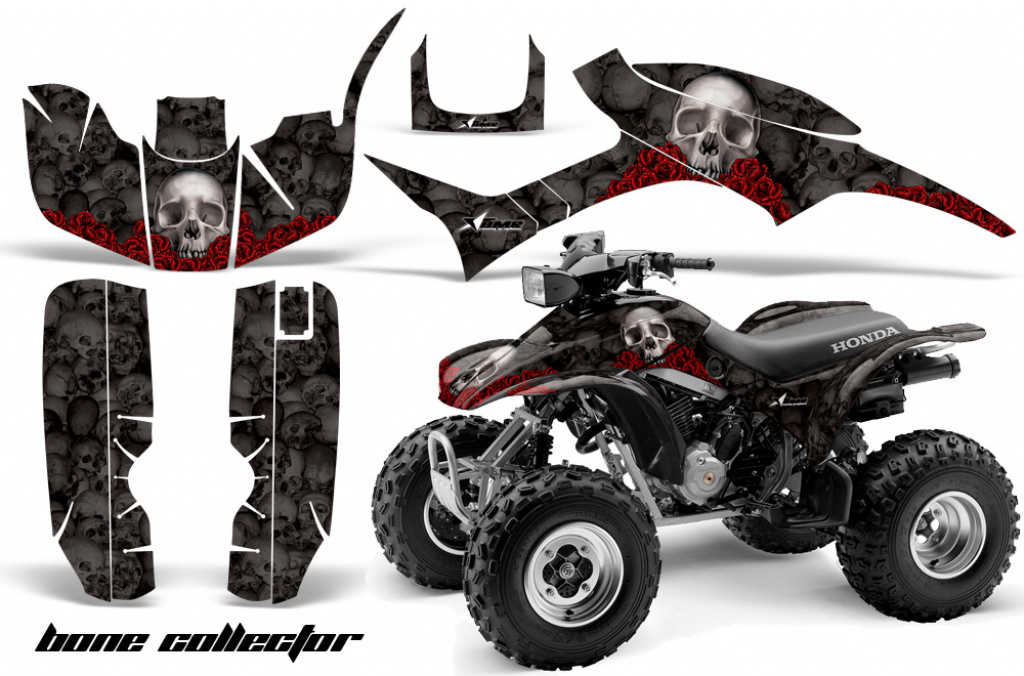 Bone Collector Black for Honda TRX 300EX 1993-2006