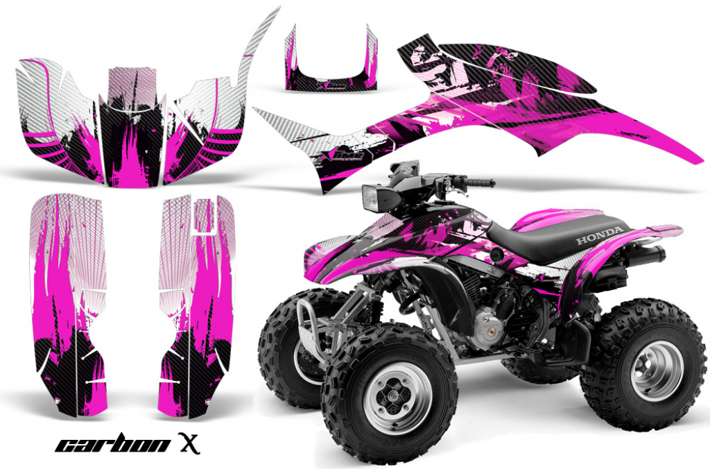 Carbon-X Pink for Honda TRX 300EX 1993-2006