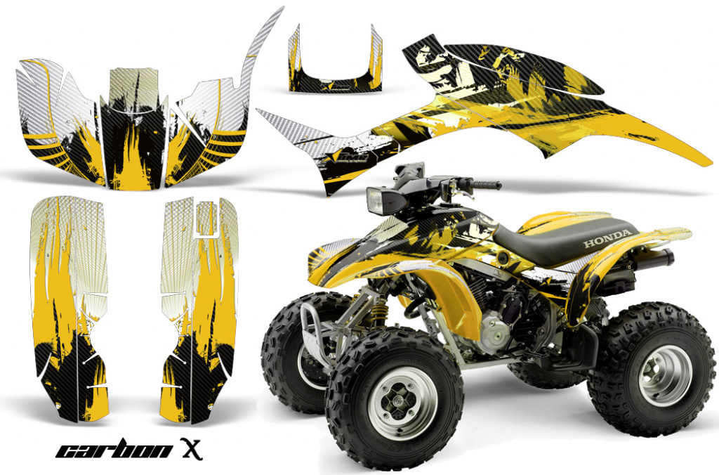 Carbon-X Yellow Honda TRX 300EX 1993-2006