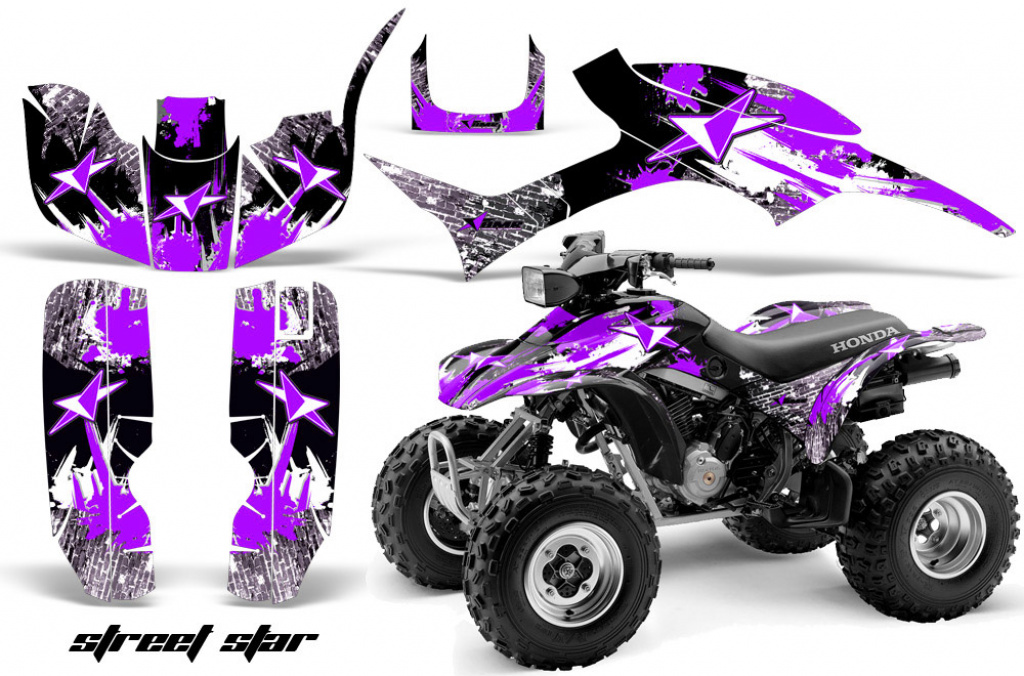 Street Star Purple for Honda TRX 300EX 1993-2006