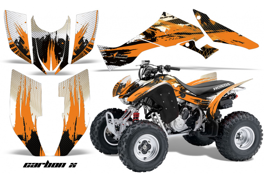 Carbon-X Orange Honda TRX 300EX 2007-2013