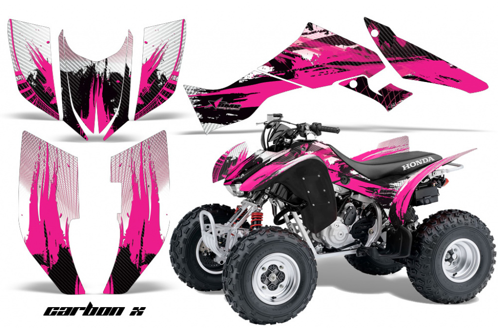 Carbon-X Pink for Honda TRX 300EX 2007-2013