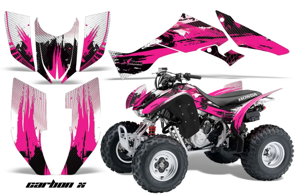 Carbon-X Pink für Honda TRX 300EX 2007-2013