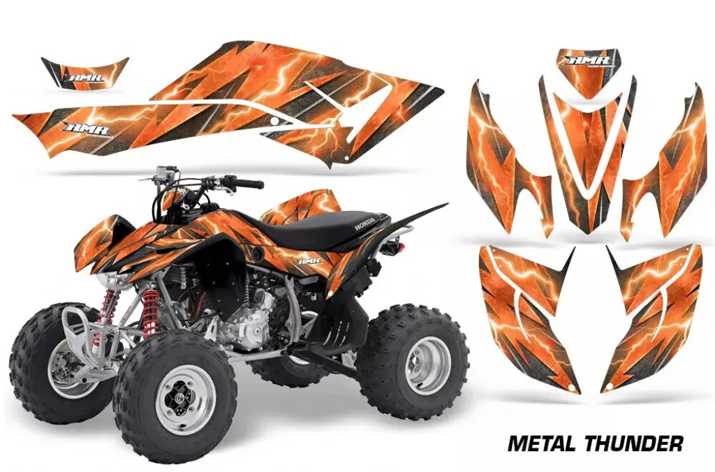 Metal Thunder Orange für Honda TRX 400EX 2008-2016