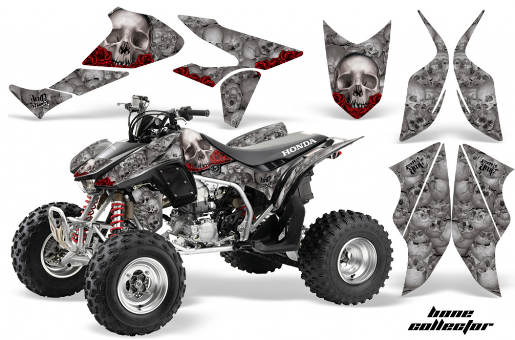 Bone Collector Silver for Honda TRX 450R 2004-2016