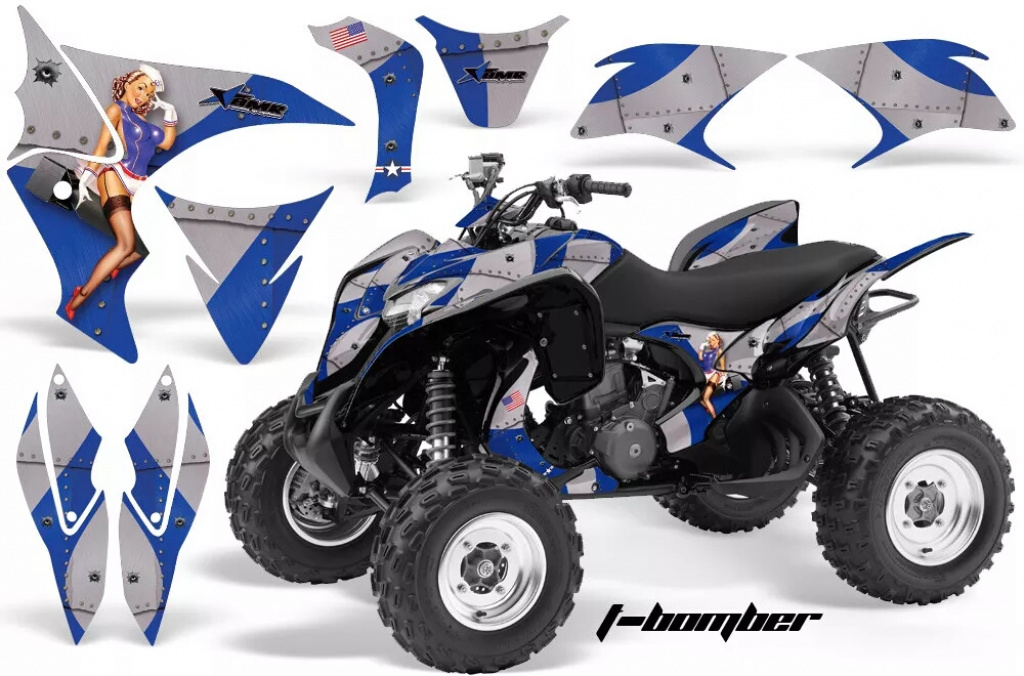 T-Bomber Blue for Honda TRX 700xx 2008-2015