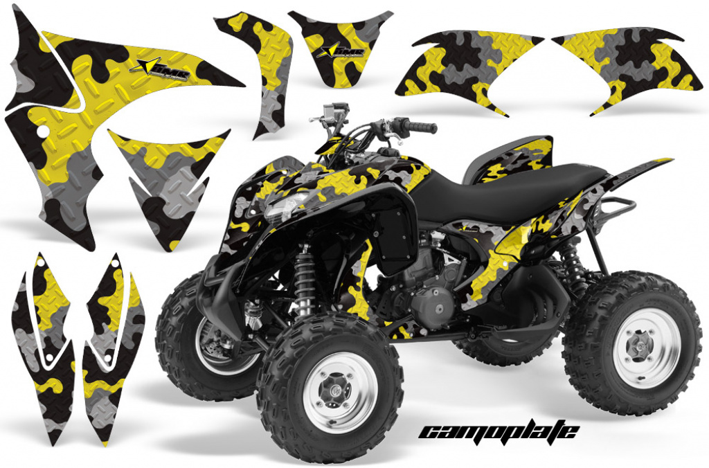 Camoplate Yellow for Honda TRX 700xx 2008-2015