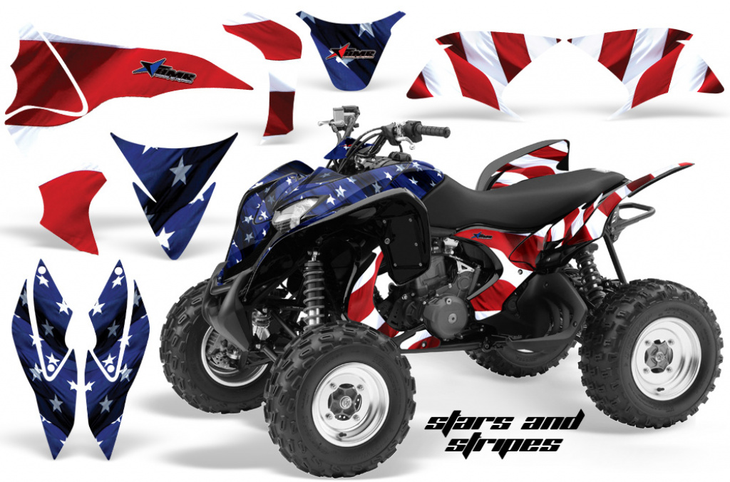 Stars and Stripes for Honda TRX 700xx 2008-2015