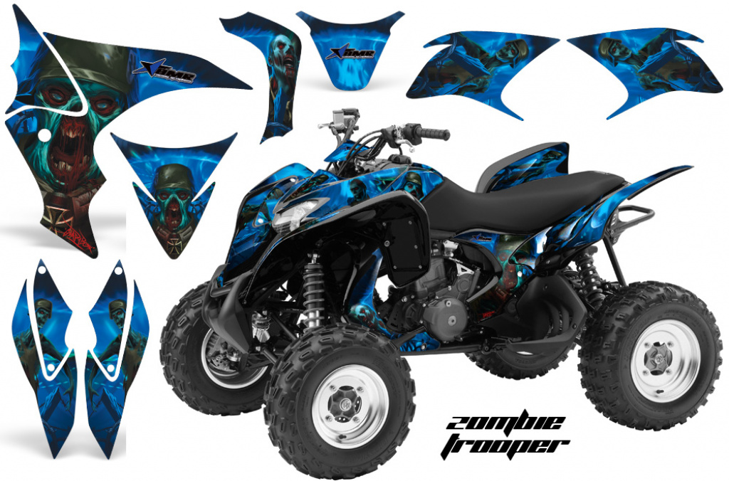 Zombie Trooper Blue for Honda TRX 700xx 2008-2015
