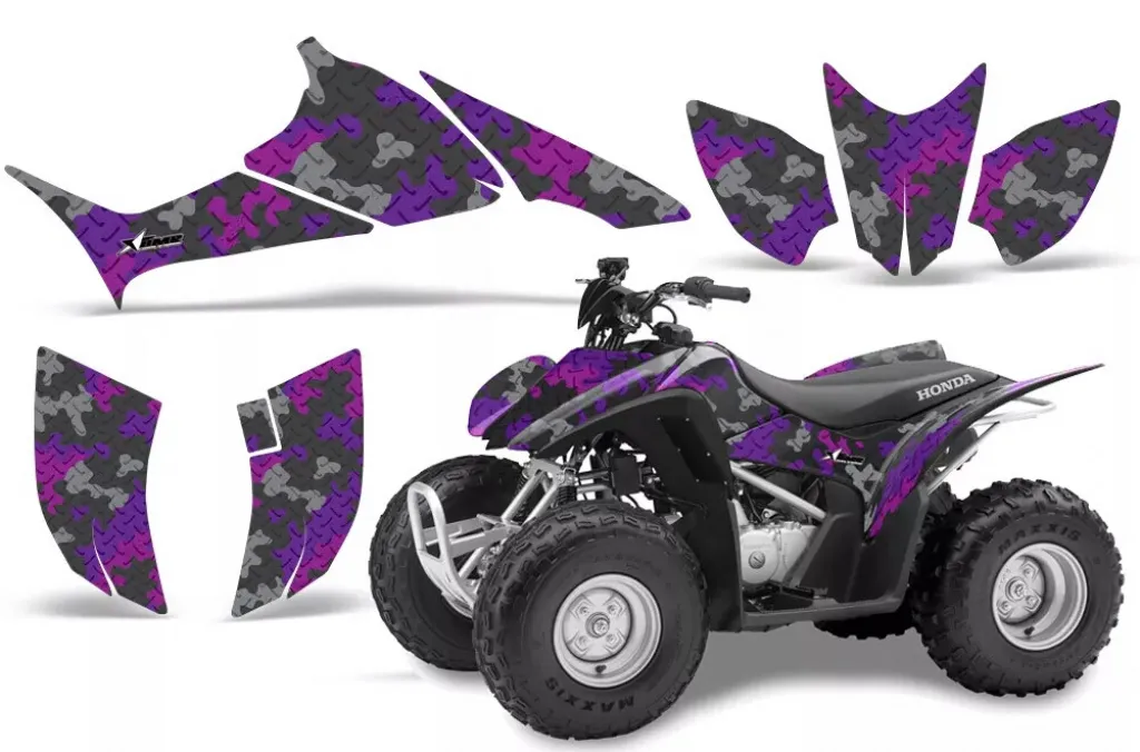 Camoplate Lila für Honda TRX 90EX 2006-2019