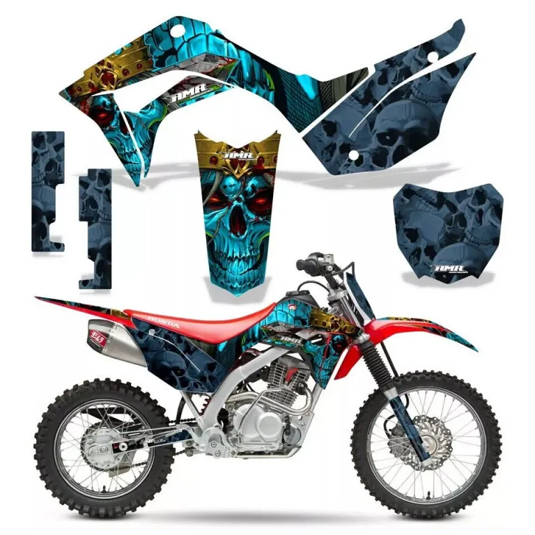 Kings with number plates for Honda CRF125 F 2019-2025