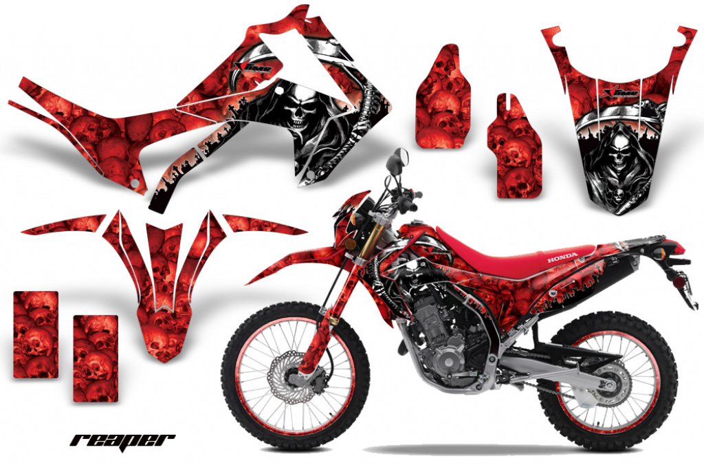 Reaper Rot mit Nummernfeldern für Honda CRF250L/CRF250M 2013-2020