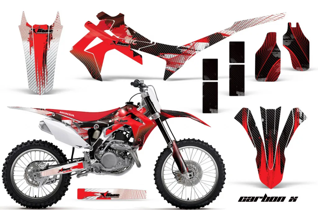 Carbon-X Red without number plates for Honda CRF450R 2013-2016