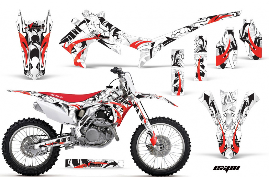 Expo Red without number plates for Honda CRF450R 2013-2016