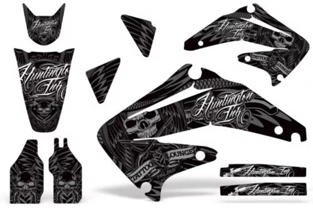Skulls N Hammers Silver without number plates for Honda CRF450R 2002-2004
