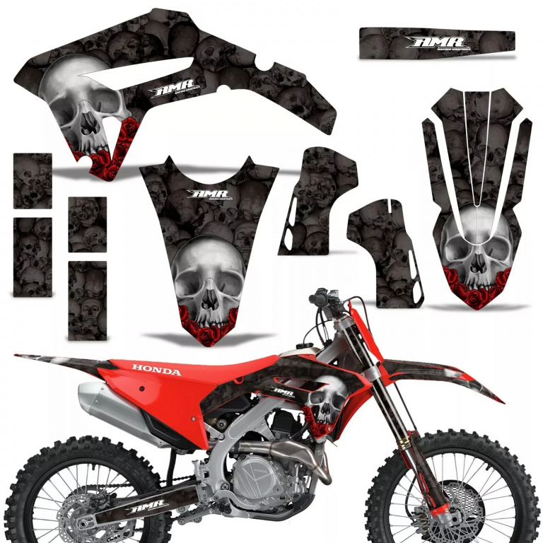 Bone Collector Black without number plates for Honda CRF450R/RW 2021-2024