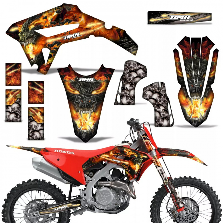 Firestorm Black without number plates for Honda CRF450R/RW 2021-2024