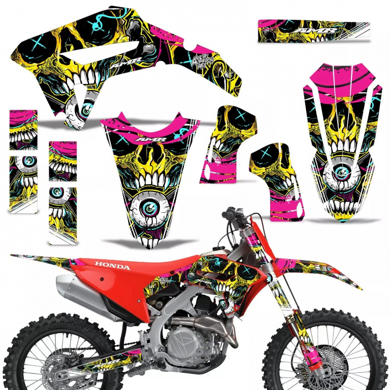 Frenzy Yellow without number plates for Honda CRF450R/RW 2021-2024