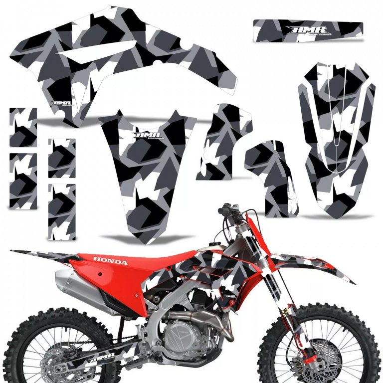 Special Forces Silver without number plates for Honda CRF450R/RW 2021-2024
