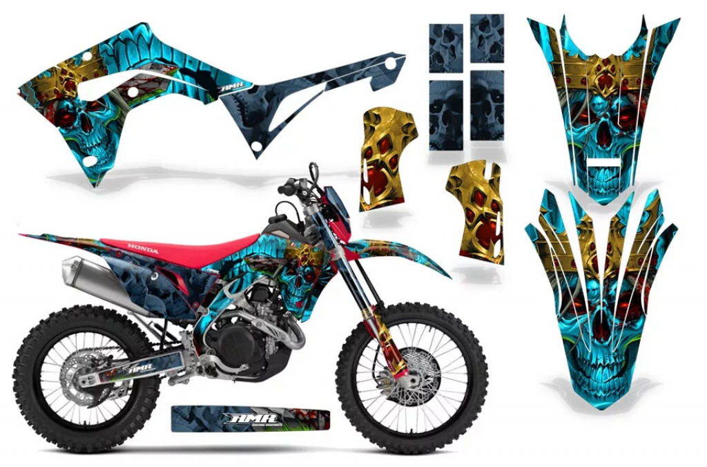 Kings mit Nummernfelder für Honda CRF450X 2017-2024