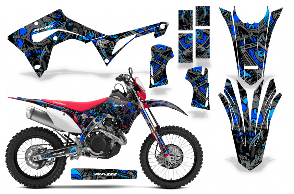 Tune In Blau ohne Nummernfeldern für Honda CRF450X 2017-2024