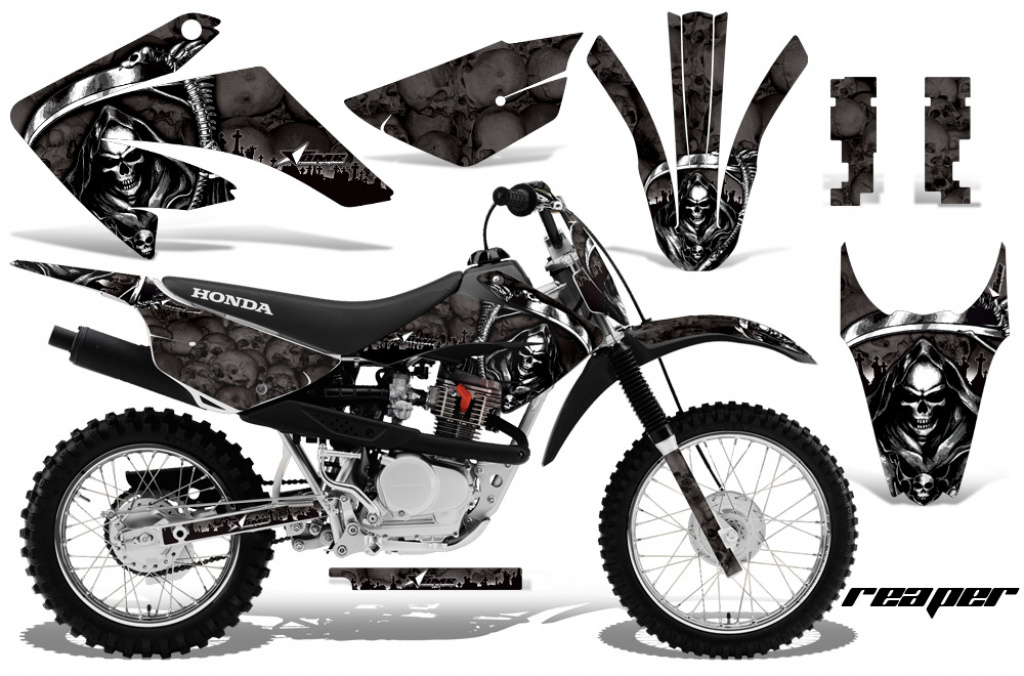 Reaper Black with number plates for Honda CRF80/CRF100 2011-2016