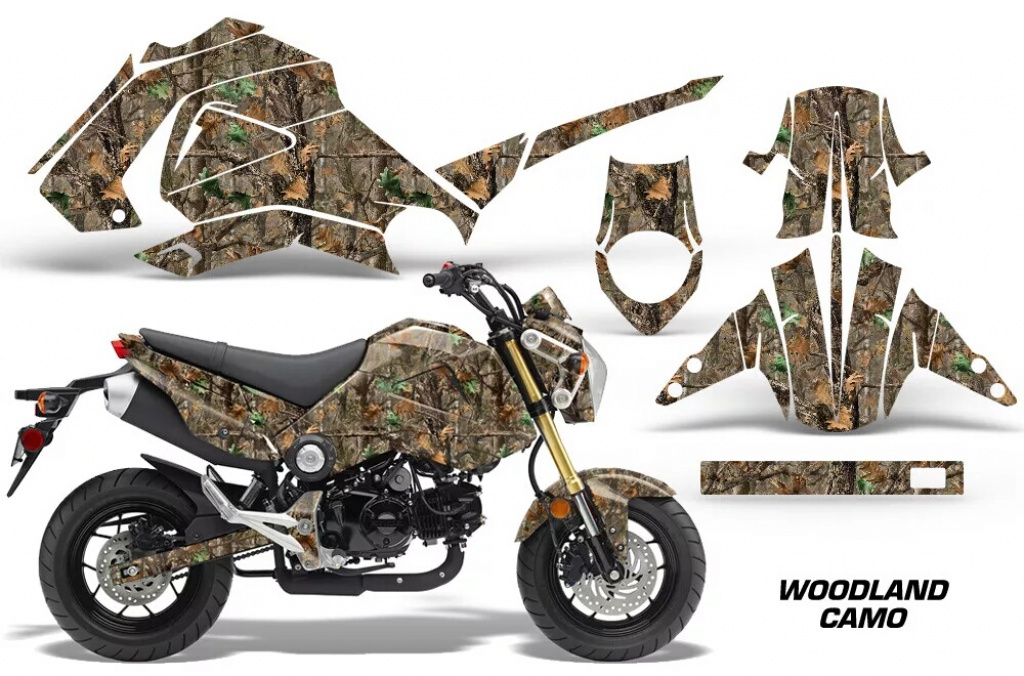 Woodland Camo für Honda Grom 125 2013-2016