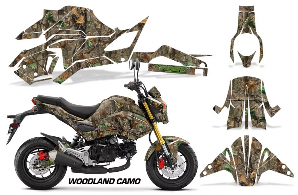 Woodland Camo for Honda Grom 125 2017-2020